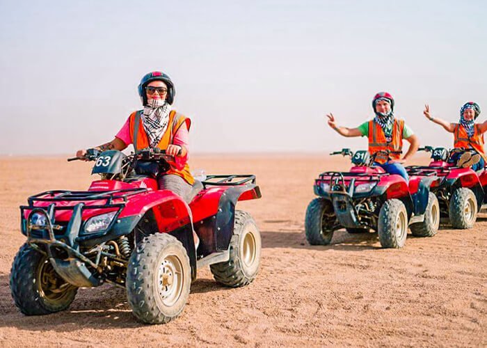 Morning Quad Bike Desert Safari