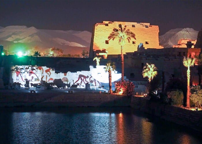 Sound and Light Show at Karnak Temples