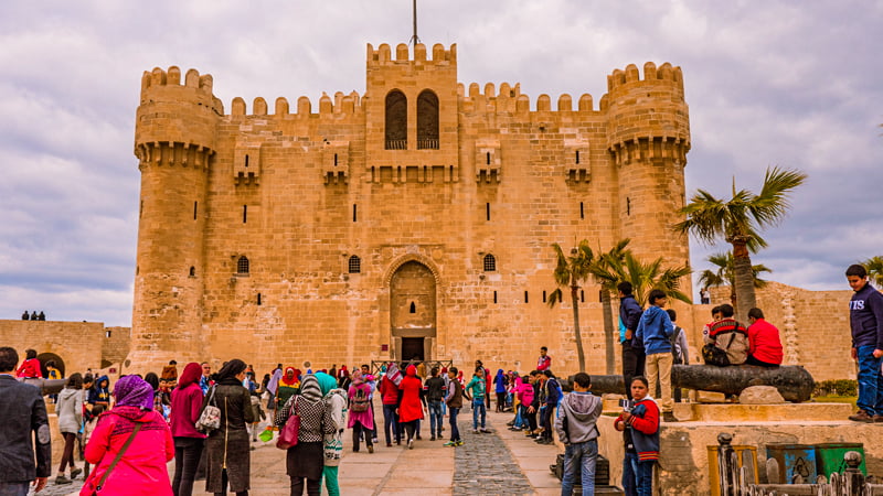 Entrance to Qaitbay Citadel 1