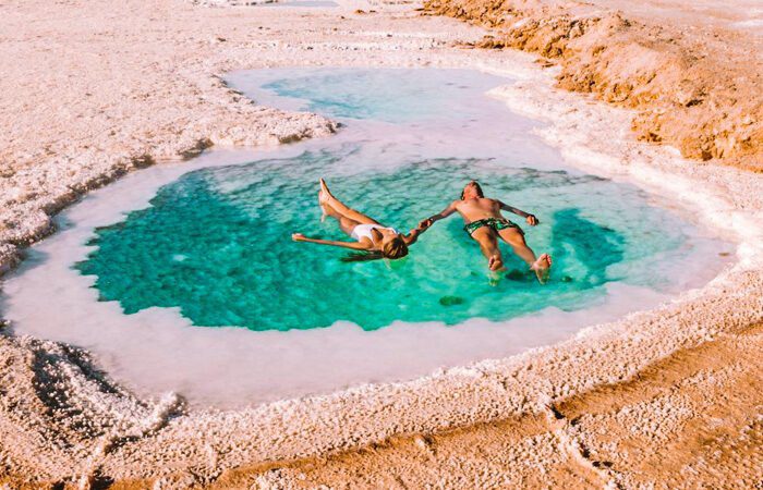 The salt lakes of Siwa